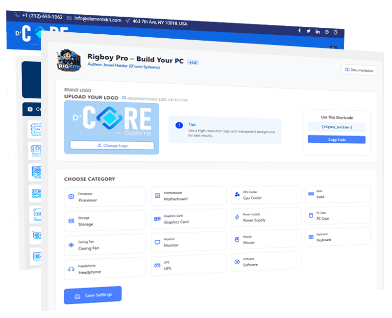 Advanced WooCommerce PC Builder Plugin rigboy