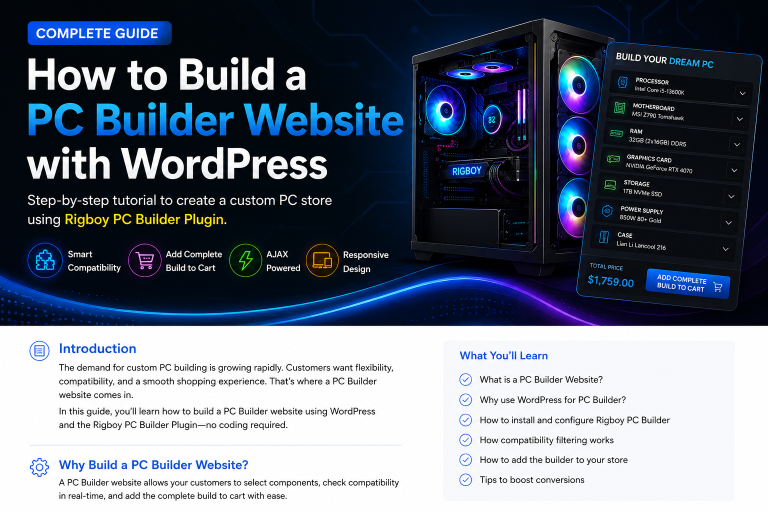 wordpress pc builder