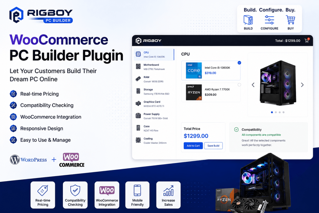 woocommerce pc builder